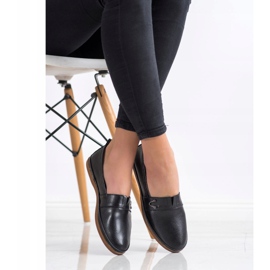 Slip on VINCEZA in pelle nero 2