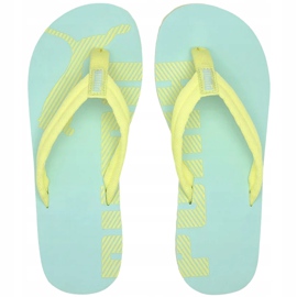 Pantofole da donna Puma Epic Flip V2 lime-menta 360248 39 multicolore 2