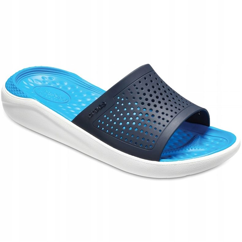 Crocs Literide Slide blu navy-bianco 205 183 462 2