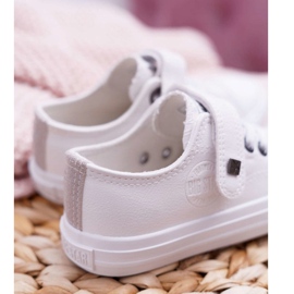 Sneakers in pelle per bambini Big Star EE374035 Bianco bianca 2