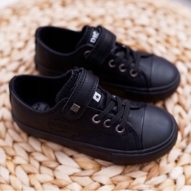 Sneakers in pelle per bambini Big Star EE374034 Nero 1