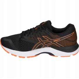 Asics Gel-Pulse 10 M 1011A007-001 scarpe nero arancia 1