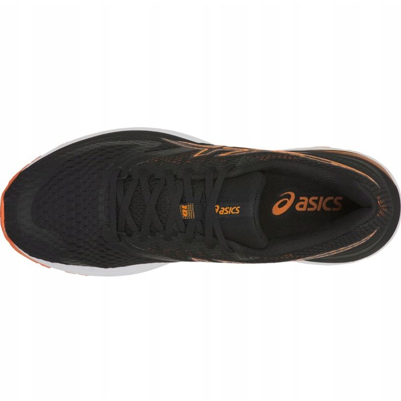 Asics Gel-Pulse 10 M 1011A007-001 scarpe nero arancia 2