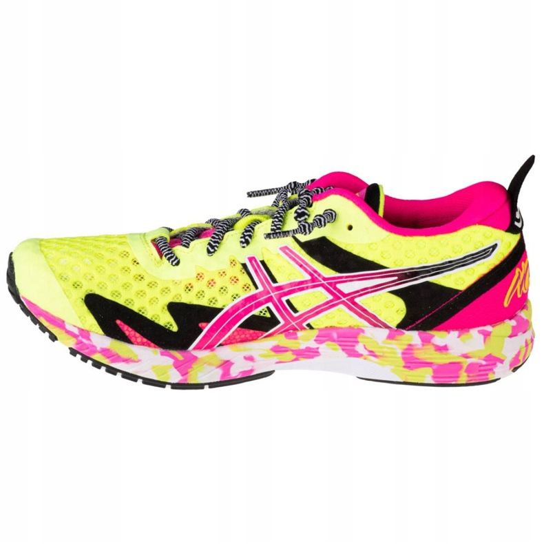 Asics Gel-Noosa Tri 12 W 1012A578-751 nero rosa giallo 1