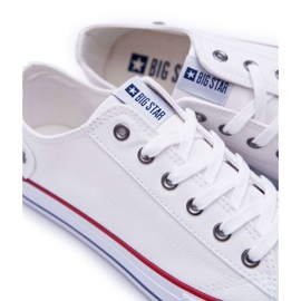 Sneakers Big Star Classic Tie bianche DD174271 bianca 2