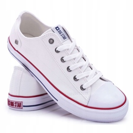 Sneakers Big Star Classic Tie bianche DD174271 bianca 1