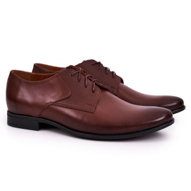 Bednarek Polish Shoes Scarpe da uomo in pelle Bednarek Brown marrone 2