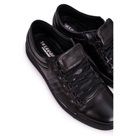 Bednarek Polish Shoes Sneakers da uomo in pelle brogue Bednarek Black nero 1