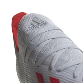 Scarpe calcio adidas X 19.3 Fg argento F35382 multicolore 1
