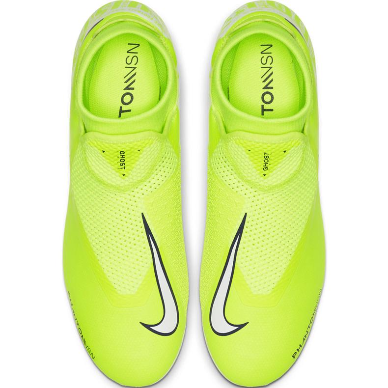 Scarpe da calcio Nike Phantom Vsn Academy Df FG / MG AO3258 717 rosa giallo 1