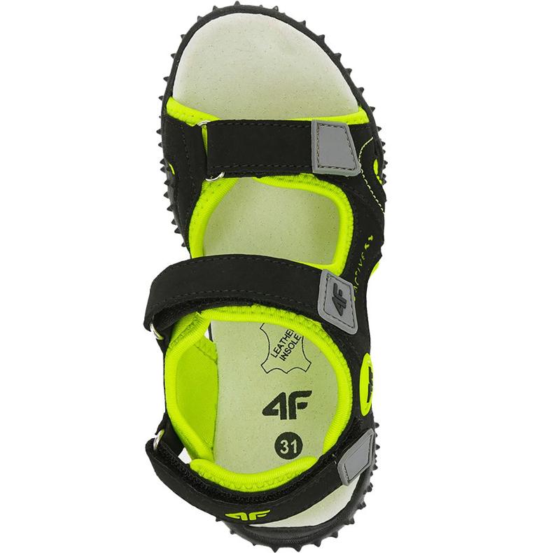 Sandali da ragazzo 4F neri HJL20 JSAM001 21S nero 1