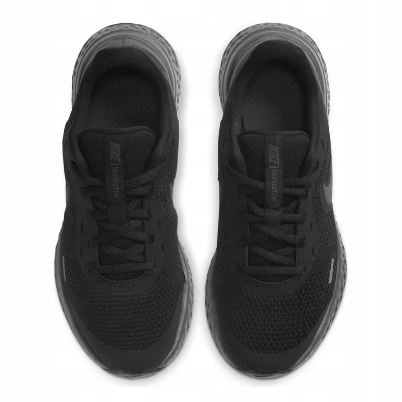 Nike Revolution 5 scarpe da corsa nere BQ5671 001 nero 1