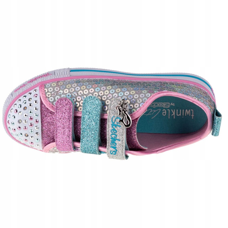 Scarpe Skechers Twinkle Lite Jr 20062L-SMLT multicolore 2