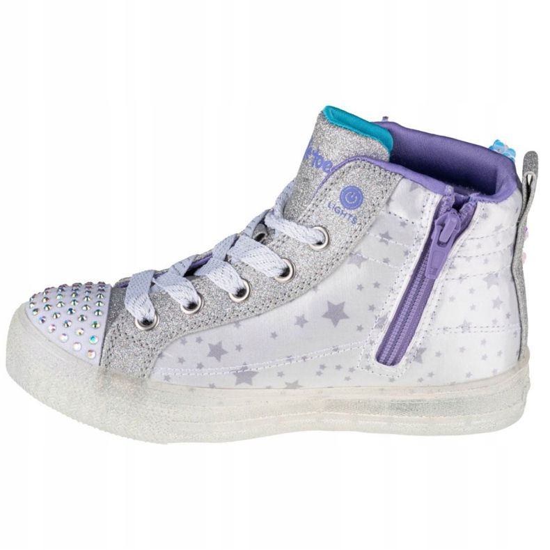 Skechers Shuffle Brights 2.0 Jr 314015L-WSL grigio multicolore 1