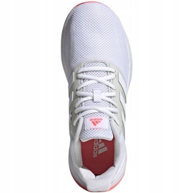 Scarpe running da donna adidas Runfalcon bianche, beige e arancioni FW5142 bianca 1