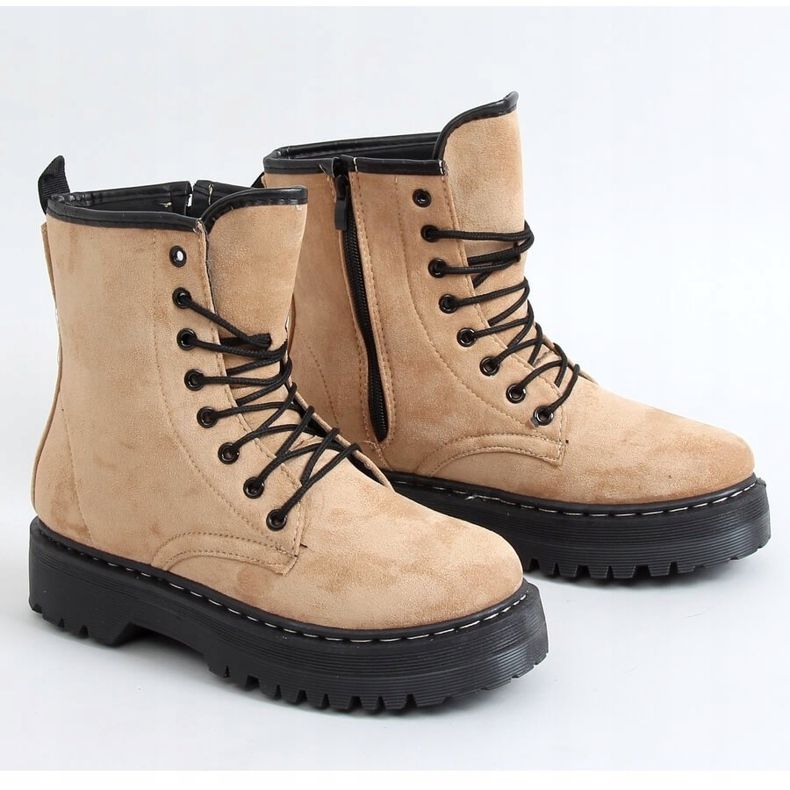Lavoratori su una suola spessa LKS3 Khaki beige cachi 1
