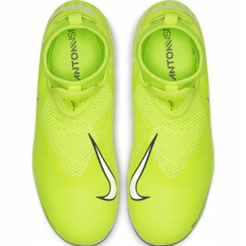 Scarpe da calcio Nike Phantom Vsn Academy Df FG / MG Junior AO3287 717 giallo giallo 1