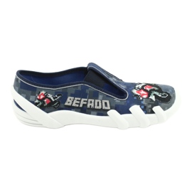 Scarpe per bambini Befado 290Y203 blu navy grigio multicolore 1