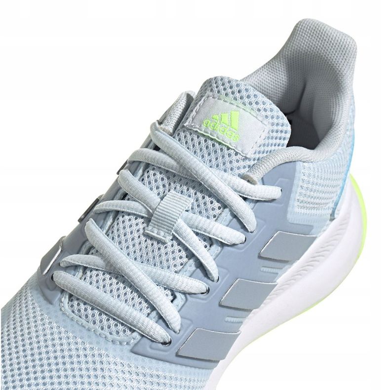 Scarpa da donna Adidas Runfalcon FW5144 blu verde 2