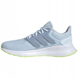 Scarpa da donna Adidas Runfalcon FW5144 blu verde 3
