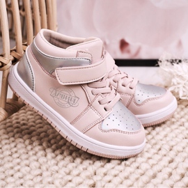 Apawwa Scarpe Sportive Bambino Rosa Argento Madison d'argento 2
