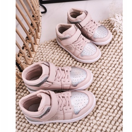 Apawwa Scarpe Sportive Bambino Rosa Argento Madison d'argento 1