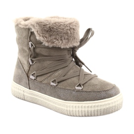 American Club Stivali Eskimo Taupe beige 4