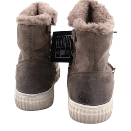 American Club Stivali Eskimo Taupe beige 2