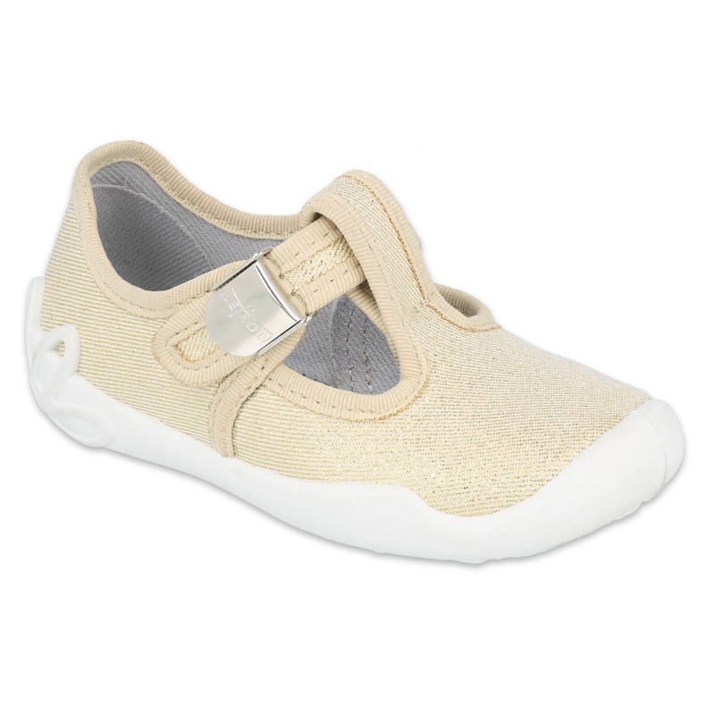 Scarpe per bambini Befado blanka oro 115X003 d'oro 1