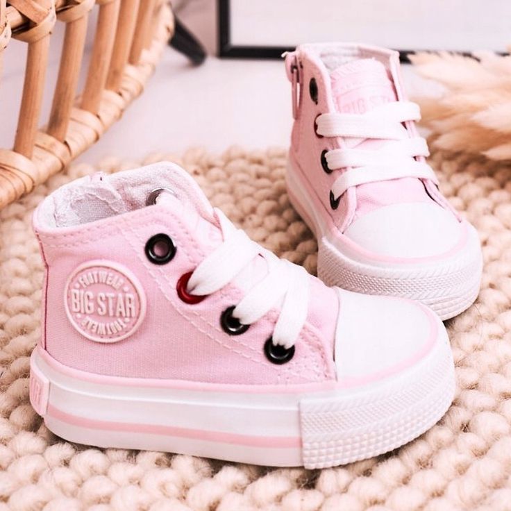 Sneakers Alte Per Bambini Con Cerniera Big Star HH374087 Rosa 1