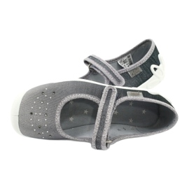 Scarpe per bambini Befado 114Y315 d'argento grigio 5
