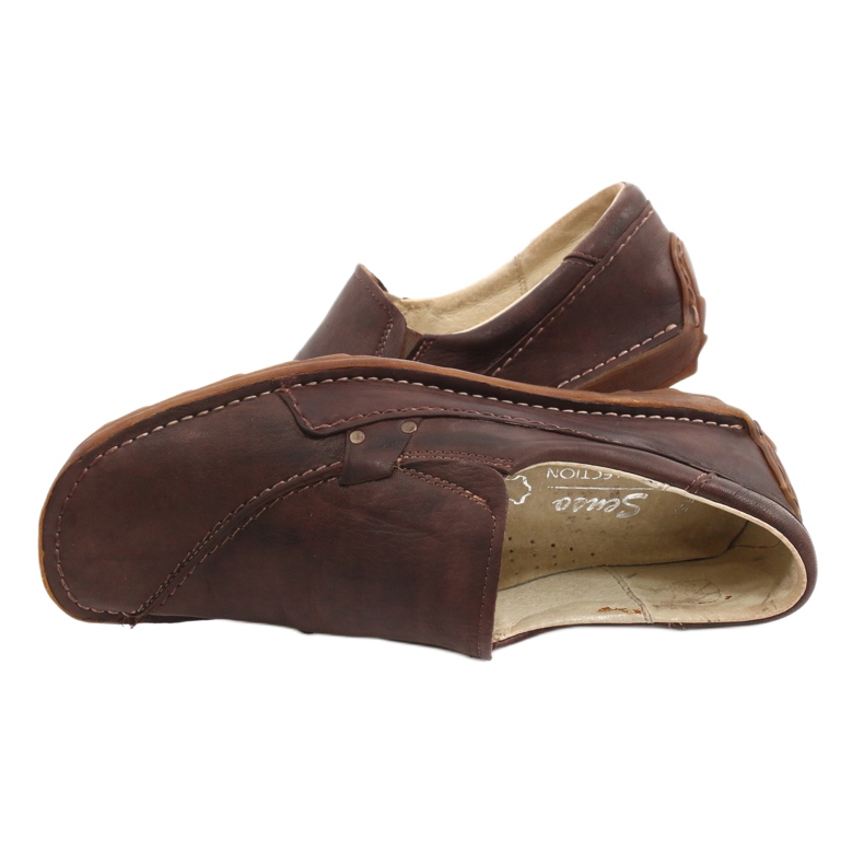 Senso Scarpe da donna in pelle 371 marrone 4