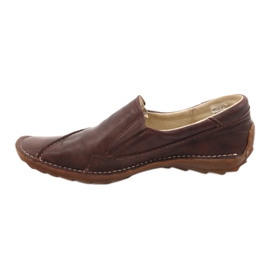 Senso Scarpe da donna in pelle 371 marrone 1