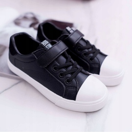 Sneakers Bambini Con Velcro Big Star DD374108 Nere ['nero'] nero 2