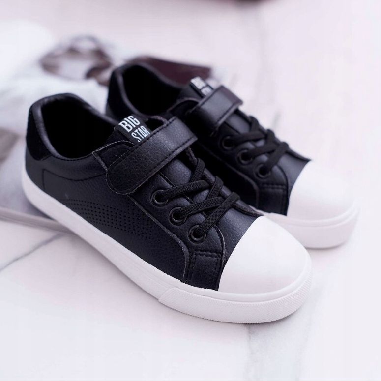 Sneakers Bambini Con Velcro Big Star DD374108 Nere ['nero'] nero 2