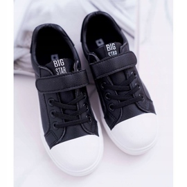 Sneakers Bambini Con Velcro Big Star DD374108 Nere ['nero'] nero 1