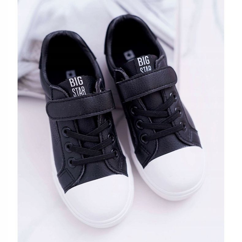 Sneakers Bambini Con Velcro Big Star DD374108 Nere ['nero'] nero 1