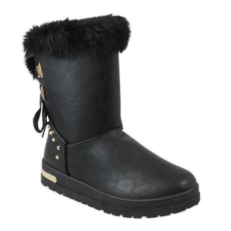 Stivali da neve da donna AN-107 neri nero 1