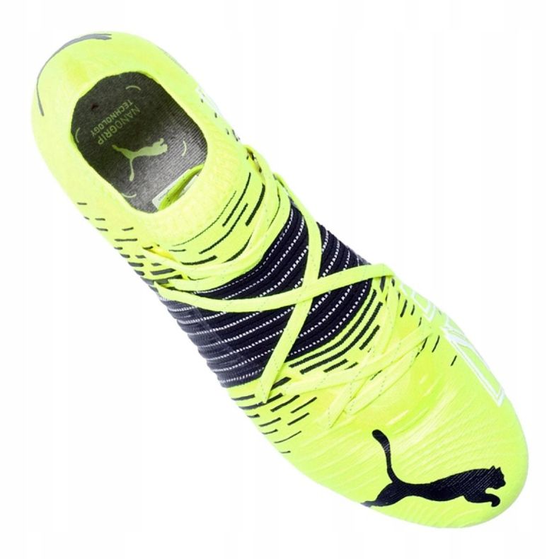 Scarpe da calcio Puma Future Z 1.1 Fg / Ag M 106028-01 giallo, nero, grigio/argento multicolore 2