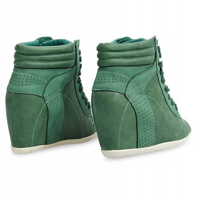 Sneakers Sneakers On Wedge 950C Verde 2