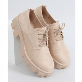 Mocassini con suola alta NC1120 Beige 1