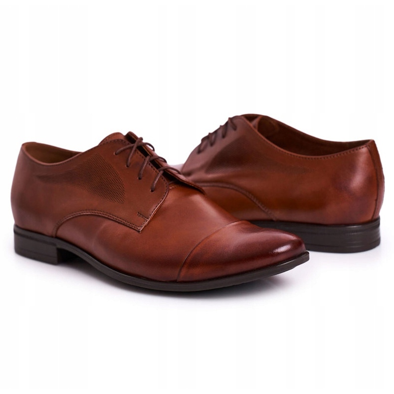 Bednarek Polish Shoes Pantofole da uomo in pelle marrone Bednarek 3