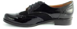 Lizard Scarpe stringate da donna 04542 nere nero 2
