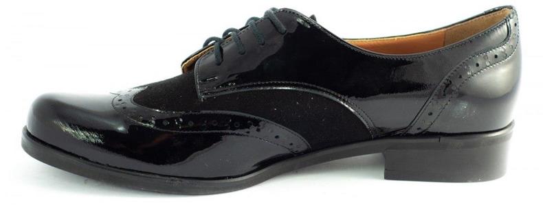 Lizard Scarpe stringate da donna 04542 nere nero 2