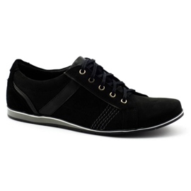KOMODO Scarpe da uomo 854 Nere nero 1