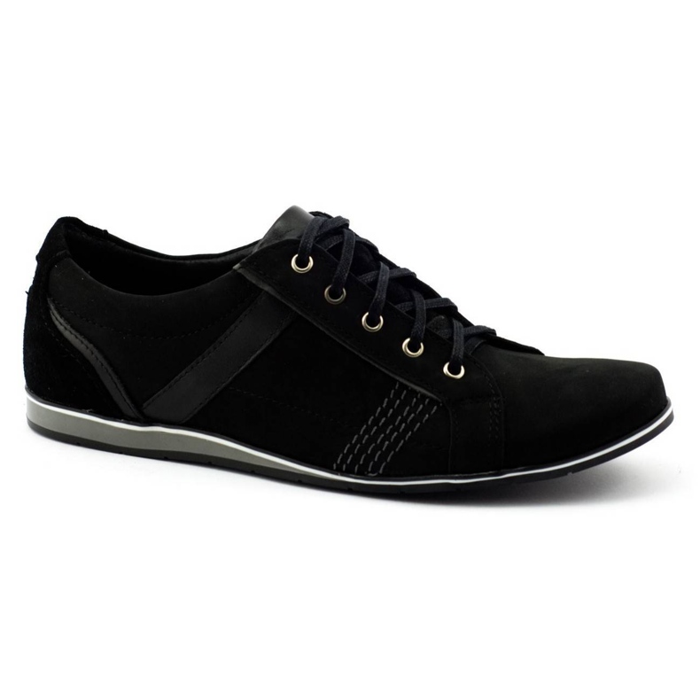 KOMODO Scarpe da uomo 854 Nere nero 1