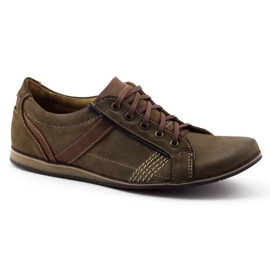 KOMODO Scarpe da uomo 854 Marrone 1