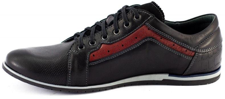 Scarpe casual da uomo 1476G nere nero 2