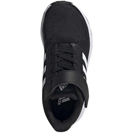 Adidas Runfalcon 2.0 scarpe da bambino nere FZ0113 bianco nero 1