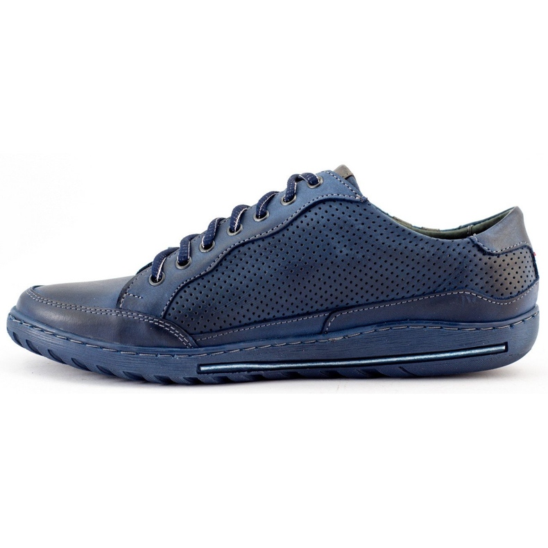 Polbut JOK31 scarpe da uomo casual blu navy 1